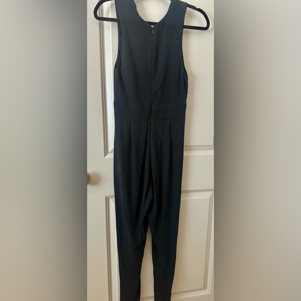 Reformation Classic Black Wide-Leg Jumpsuit